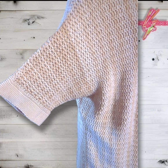 VINTAGE Coldwater Creek Beige Neutral Open Cardigan Sweater - Picture 2 of 8